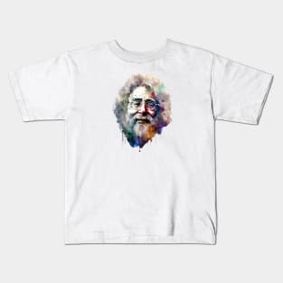 Trippy Jerry Watercolor Design Kids T-Shirt